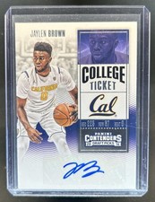 2016-17 Panini Contenders Draft Picks Jaylen Brown College Ticket Auto RC #108