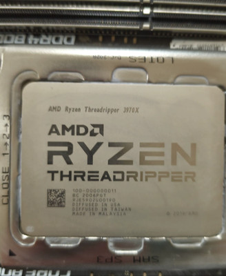 AMD Ryzen Threadripper 3970X sTRX4 32-Core 64Thread 3.7GHz 4.5GHz 128MB 280W CPU