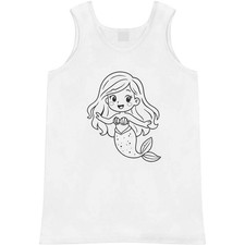 'Cute Mermaid' Adult Vest / Tank Top AV056855