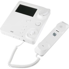 Urmet 1750/1 videocitifono con cornetta aggiuntivo bianco per impianti 2 voice