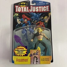 Hasbro Kenner DC Comics Total Justice AQUAMAN Toy Action Figure Vintage 1996 New
