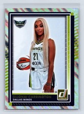 DiJonai Carrington 2025 Donruss WNBA Holo Dallas Wings #27