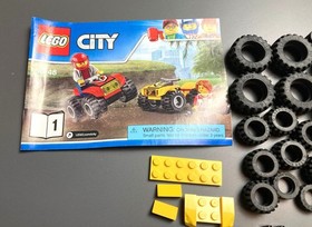 LEGO CITY 60148  ATV Race Team  100% build parts complete no box