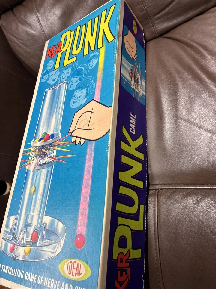 Kerplunk Family Game 1967 Ideal Toy Corp Made In USA Vintage Retro - Image 3 of 4