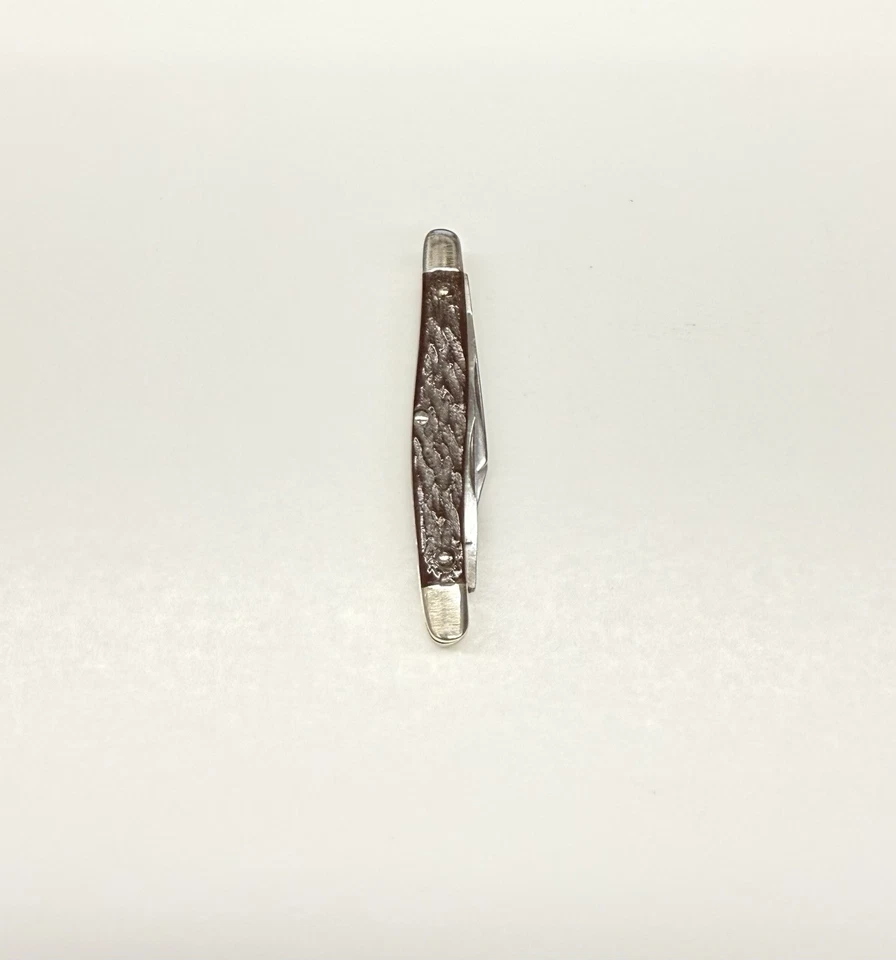 NAVAJA DE BOLSILLO VINTAGE AÑOS 70 CAMILLUS (77) MINI HOJA STOCKMAN HECHA EN NY EE. UU. Foto 2 de 4