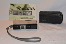 Minolta 16 Model P Sub-Miniature Camera Good Vintage Condition With Extras
