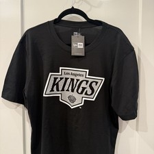 LA Kings New Era T Shirt Large Black New Era ...
