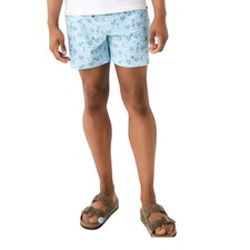 NWT Southern Tide, Nice To Sea You Swim Trunks, All Over Palm Trees, Size XXL