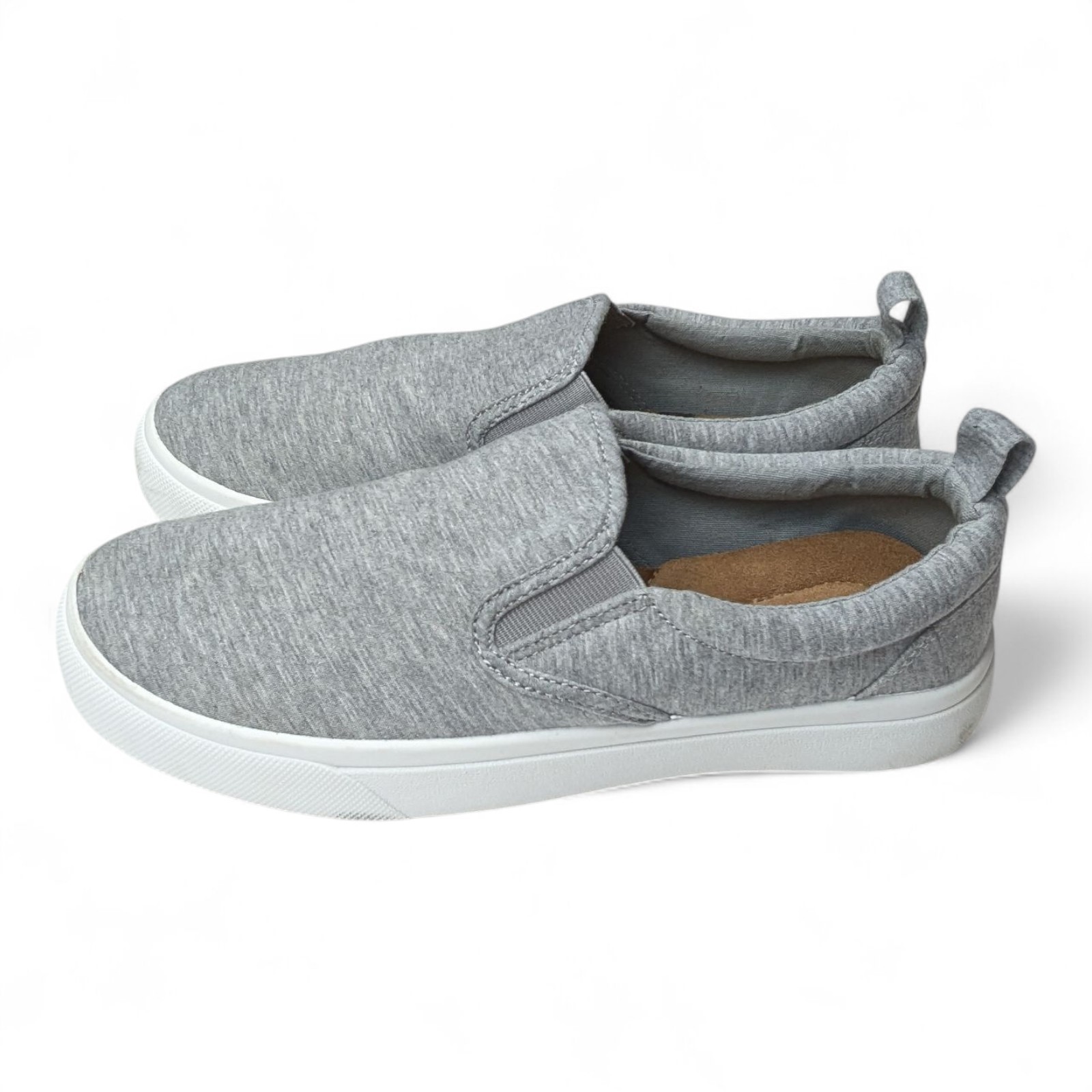 Maurices Sneaker Shoe Women's 9.5 M Kate Slip On Gray Casual Comfort