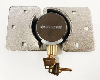 VAN HOCHSICHERHEITS-VORHÄNGESCHLOSS & SCHLIESSGARNITUR TÜR 73mm TORSCHUPPEN VAN HOCHSICHERHEIT