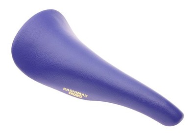 Kashimax Aero AX-4B NJS Saddle Non-Padded Standard Rails Blue