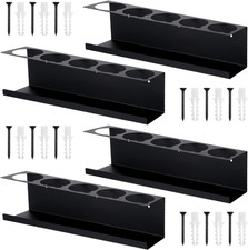 4 Pack Heavy-Duty Aerosol Spray Can Holder Rack Organizer, No Robust Quick Mount