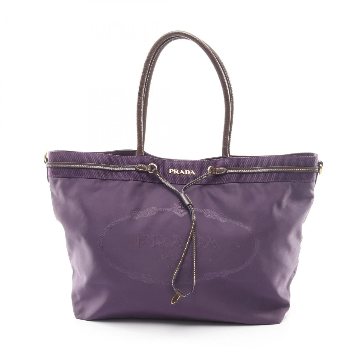 PRADA Nylon Exterior Purple Bags & Handbags for Women for sale | eBay