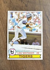 1979 Topps - Lou Whitaker #123 ~ NM-MT+ 8.5