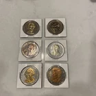 Great American Presidents "Double Eagle" Commemorative Coin Collection Lot of 6