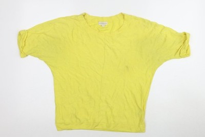 Basic-T-Shirt Damen UK Größe M Monsoon Gelb