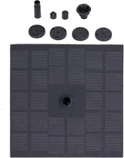 Solar Bird Bath Fountain Pump, 7V 1.4W Solar Water Pump Monocrystalline Silicon 