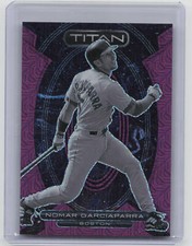 2023 Panini Chronicles #17 Nomar Garciaparra Titan Purple Mojo #/50