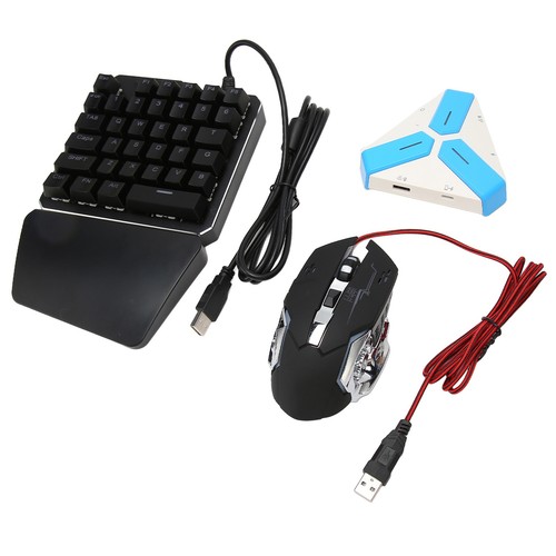 Keyboard Mouse Converter Combo Plug And Play Mobile Game Keypad Mouse Adapte Fit - Picture 20 of 24