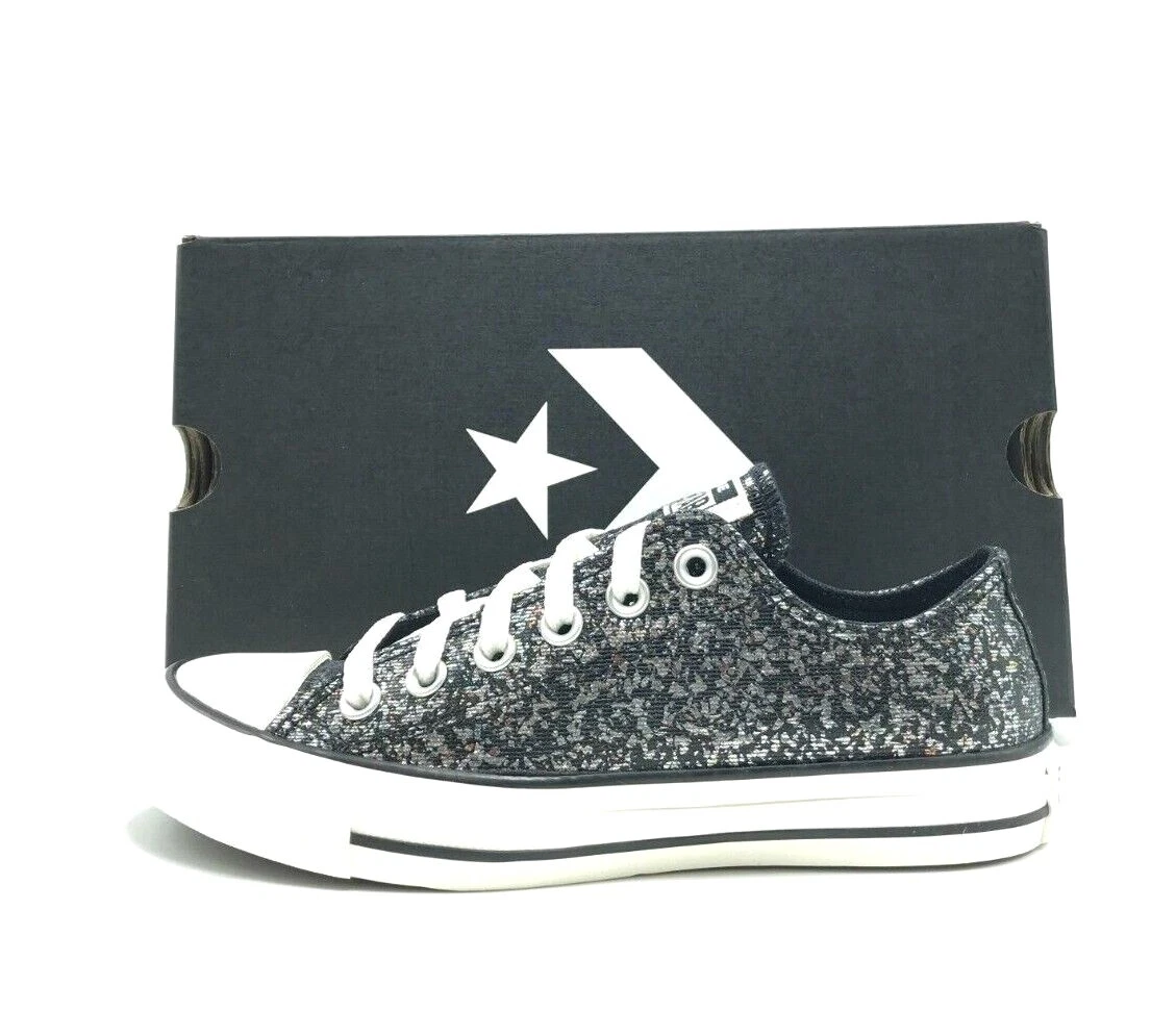 Converse Chuck Taylor All Star Low Glitter - Black W for sale | eBay