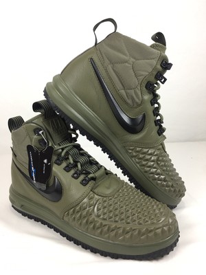 Nike Lunar Air Force 1 Duckboot 17 Olive Green LF1 916682-202 Mens Size 11.5 NEW | eBay