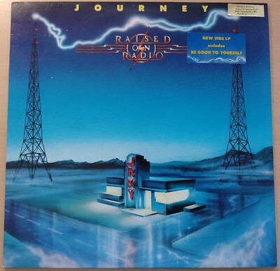 LP OIS Journey - Raised On Radio 1986 CBS 26902 neuwertig 