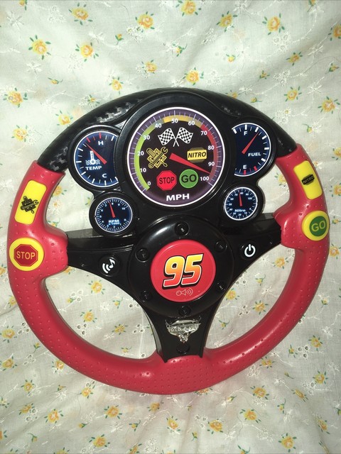 lightning mcqueen steering wheel