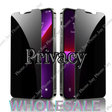 Privacy Screen Protector Tempered Glass Lot For iPhone 11 13 12 14 15 16 XS 7 8