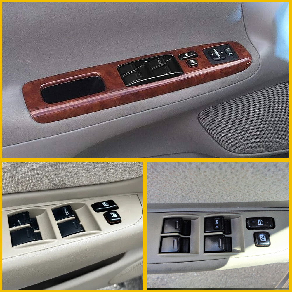 Window Control Button Meaning Master Power Window Door Control Switch Button for 1998-2002 Toyota ...