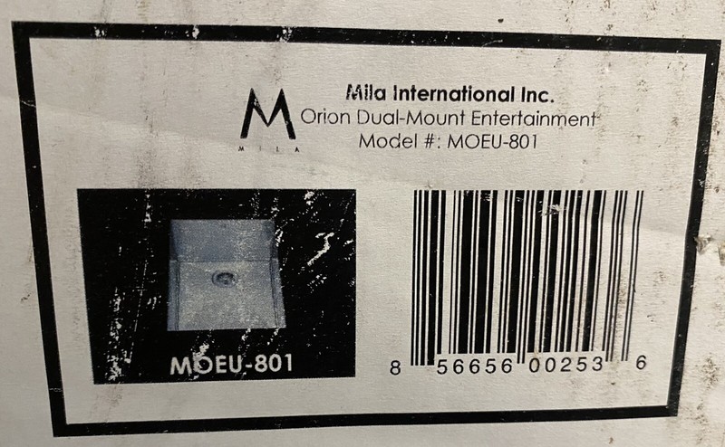 Stainless Steel Mila MOEU-801 Orion Duel Mount Sink