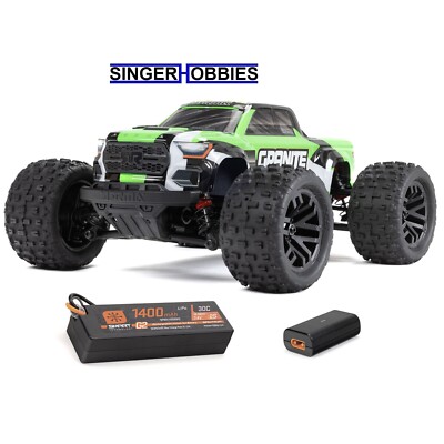 ARRMA ARA2102T3 Granite Grom 4WD 380 Brushed 1/18 Desert Truck RTR SLT2 HH