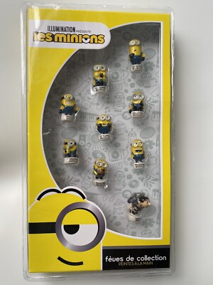 2020 COLLECTOR 10 Bean Les Minions Hand Painted ''Drawer'' Box Set