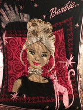 black barbie blanket