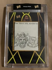 2022  Pieces of the Past Michelango & Da Vinci Authentic Relics Very Cool!!