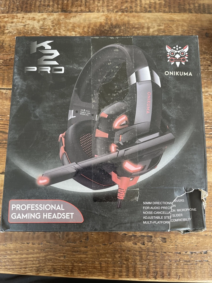 ONIKUMA K2 PRO 7.1 SURROUND SOUND GAMING HEADSET