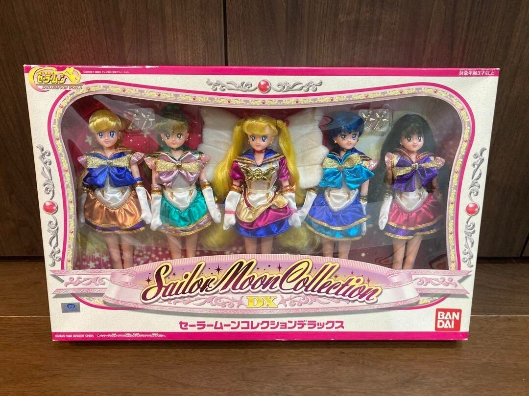 Sailor Moon Collection DX Deluxe BANDAI Dolls Vintage Japan Original