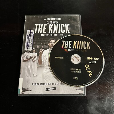 Knick: The Complete First Season (DVD, 2015, 4-Disc Set) TV Show In Case