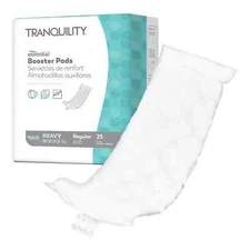 Tranquility Booster Pad 4-1/4 X 12 Inch Flow-Through Pad 25 Count HEAVY Regular