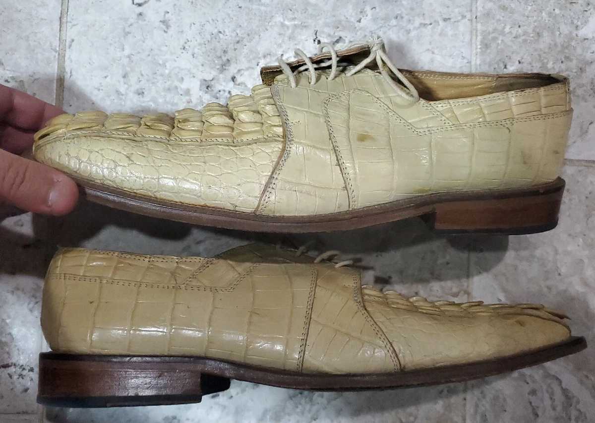 Slick exotica cheap alligator shoes