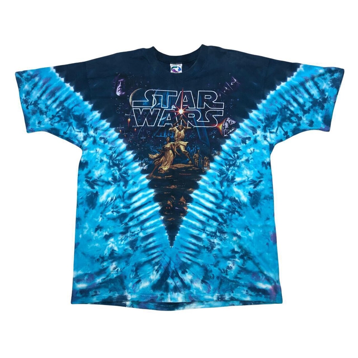 90'S LIQUID BLUE STAR WARS T-SHIRT