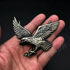 3D Metal Eagle Hawk Car Body Trunk Rear Tank Cover Emblem Eagle Decal Sticker