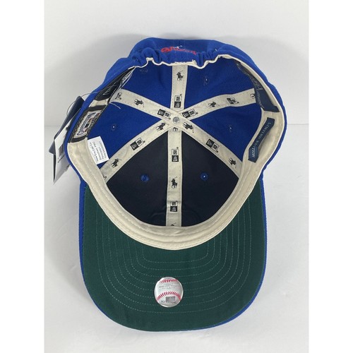 Polo Ralph Lauren Youth Limited Ed. MLB CHICAGO Cubs New Era Cap Royal Blue NEW - Picture 2 of 16