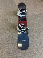 *BLEM* Camp Seven Redwood CRCX Snowboard with Summit Snowboard Bindings 153 cm