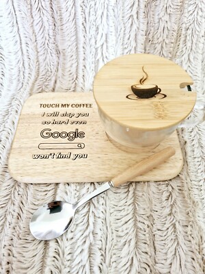 Kaffee Snack Board GOOGLE SUCHLEISTE GESCHENKSET