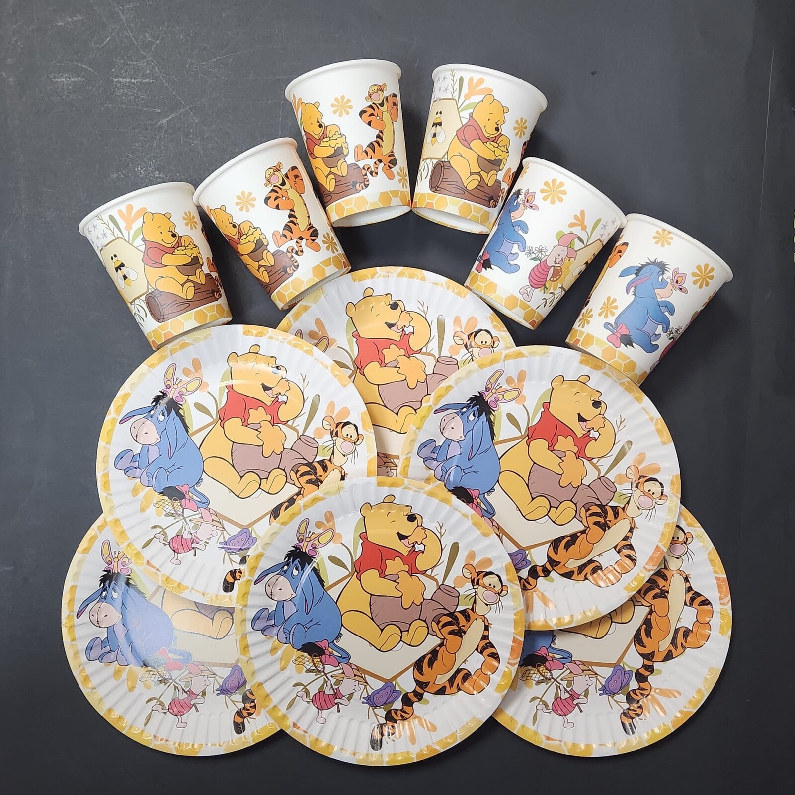 Colorful Cupcake Cake Topper for Birthday Party Decorations and Favors-image