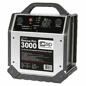 SIP Rescue Pac 3000 Pannenstarter Batterie Starthilfe Booster 12V/24V 3000A