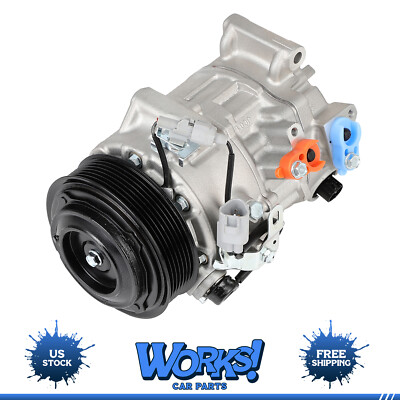 A/C AC Compressor for Toyota Highlander Lexus IS350 GS300 RC350 2016 ...