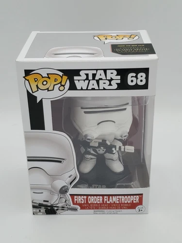 Star Wars First Order Flametrooper 68 Funko POP 2017 Force Awakens Vinyl Figure