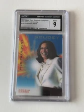 2021 UD Upper Deck Goodwin Champions GOUDEY Kamala Harris 3D VP Lenticular CGC 9