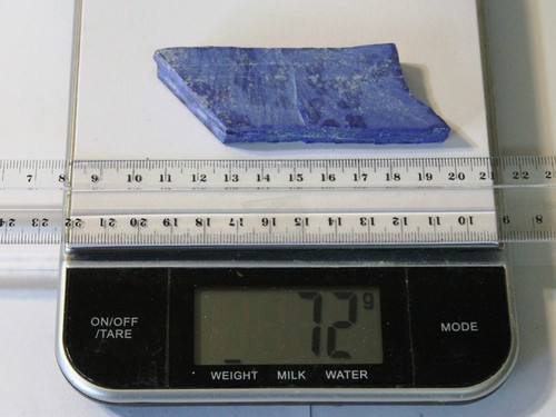 1x Natural Deep Blue Lapis Lazuli Rough Afghanistan Fine Grain Gemstone Best - Picture 16 of 37
